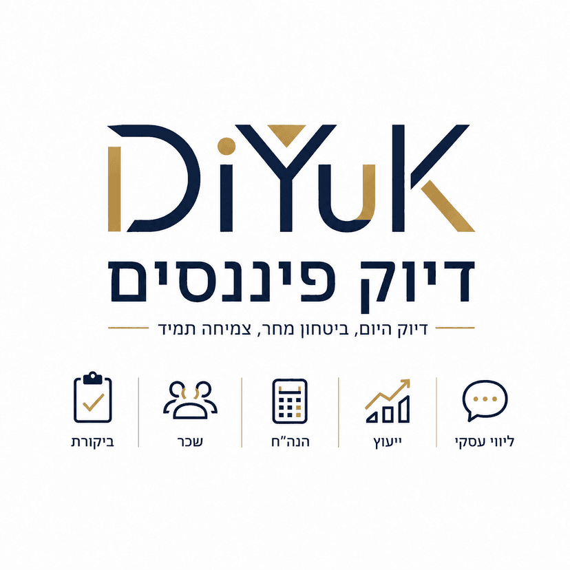 לוגו דיוק פיננסים, משרד רואה חשבון